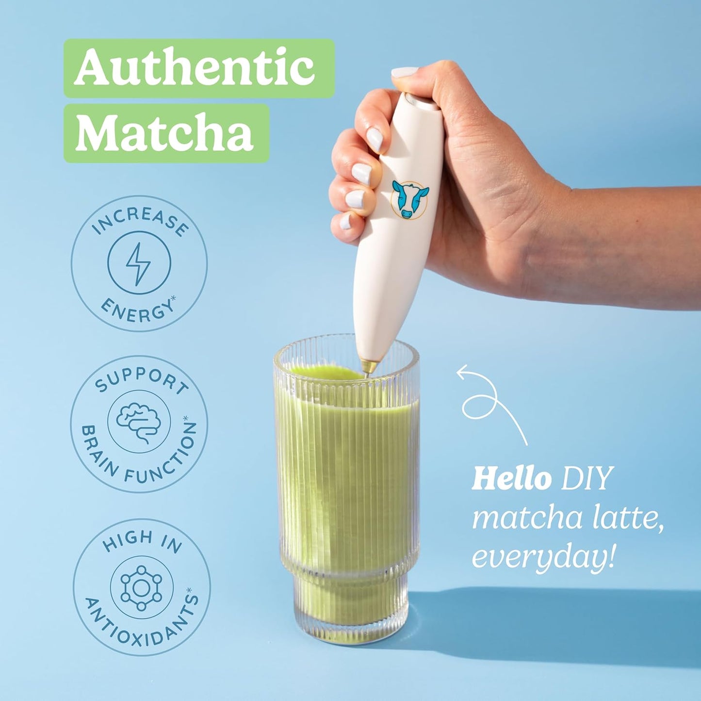 Colostrum Supplement Powder for Gut Health, Immune Support, Muscle Recovery & Wellness | Natural IgG Pure Whole Bovine Colostrum Superfood, Matcha, 60 Servings