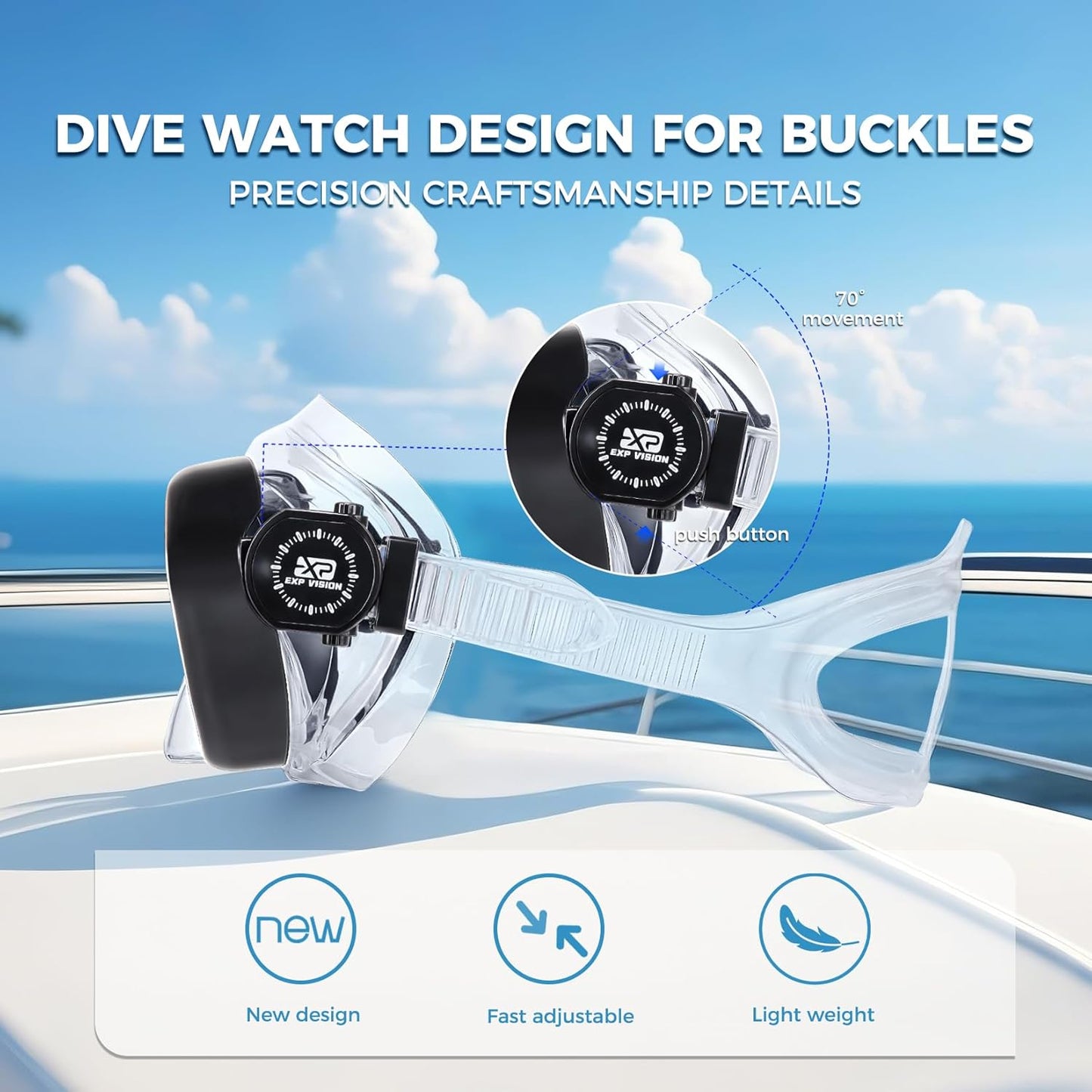 Scuba Diving Mask for Adults - Premium Anti-Fog Snorkeling Mask Comfortable & Leak-Proof Swim Goggles with Nose Cover for Scuba Diving, Snorkeling & Underwater Adventures