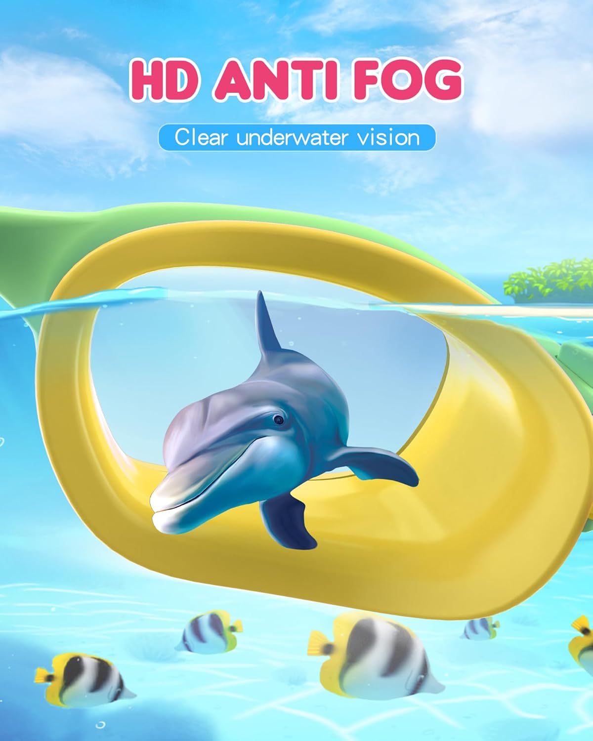 Kids Swim Goggles,Swimming Goggles for Kids 6-14, Anti-Fog UV Protection Pool Glasses for Boys Girls