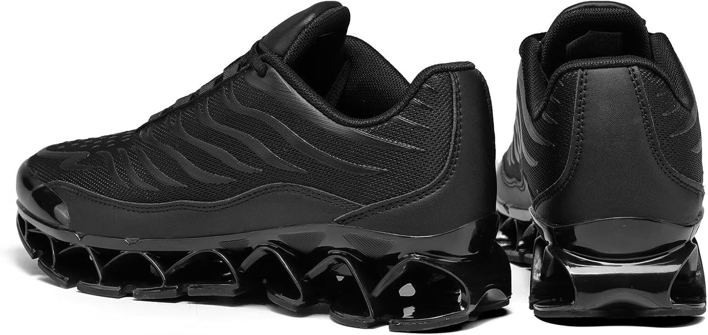 Mens Slip on Walking Running Shoes Blade Tennis Casual Fashion Sneakers Comfort Non Slip Work Sport Athletic Trainer