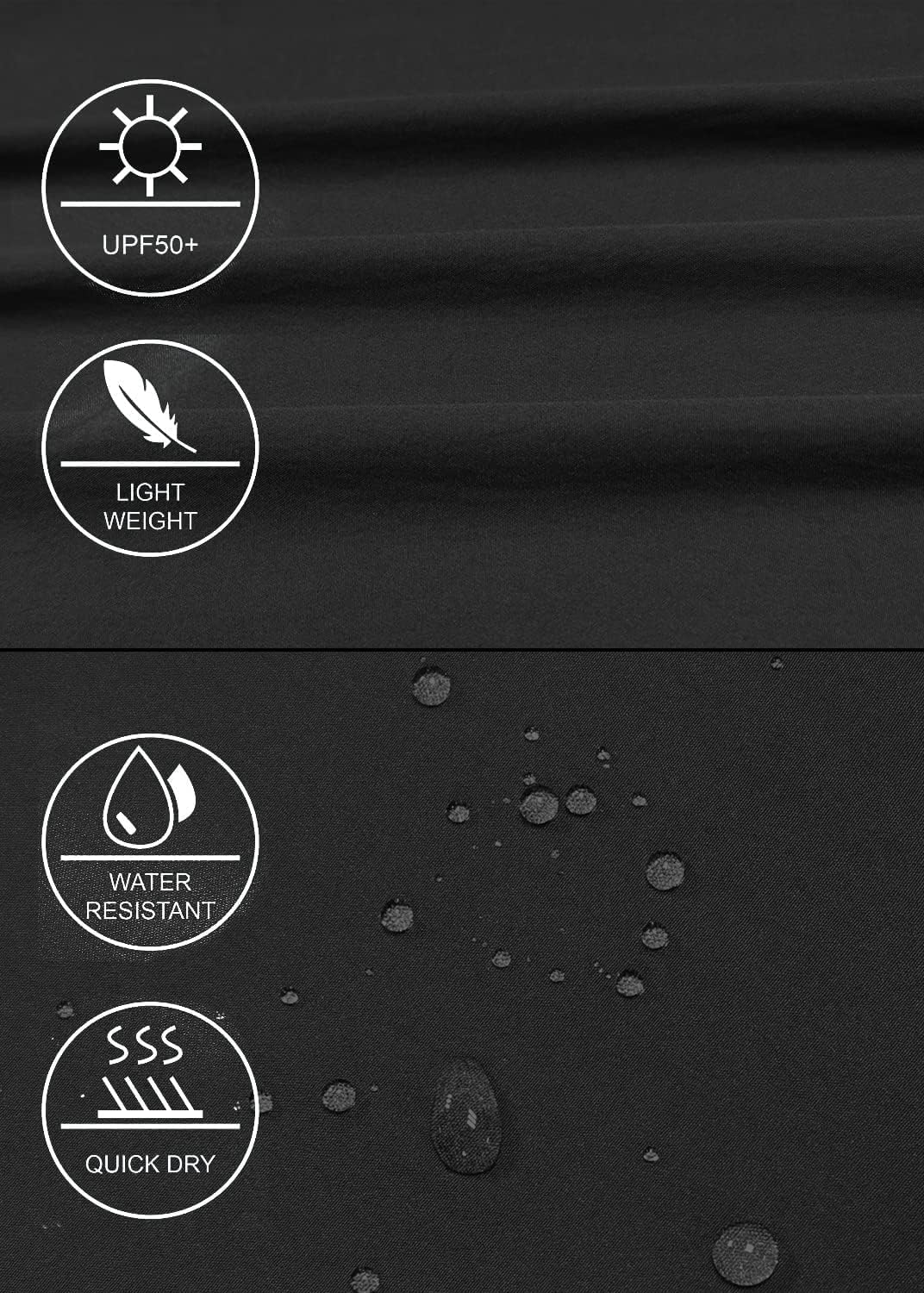 GymBrave Women's Hiking Cargo Pants Quick Dry Outdoor Camping Capris Water Resistant UPF 50 with Zipper Pockets