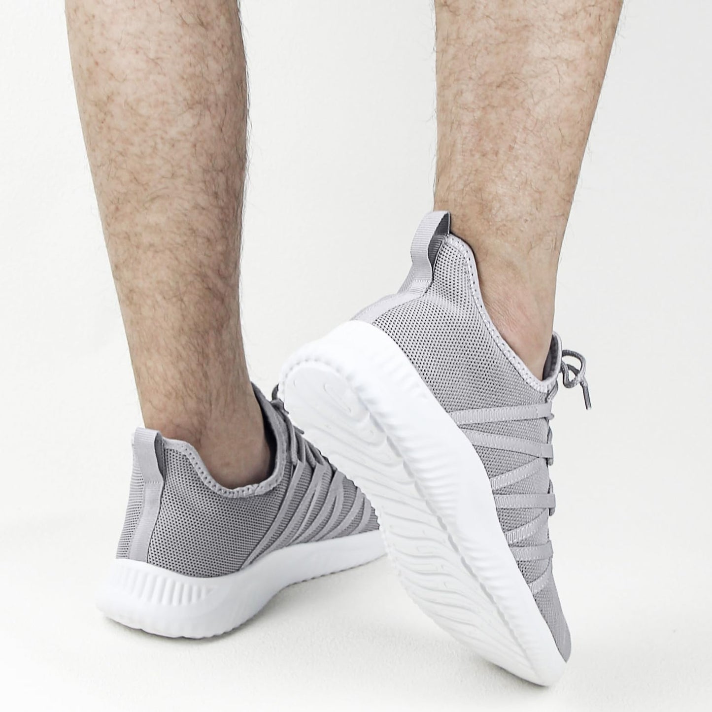 Feethit Mens Slip On Running Shoes Breathable Lightweight Comfortable Fashion Non Slip Sneakers for Men