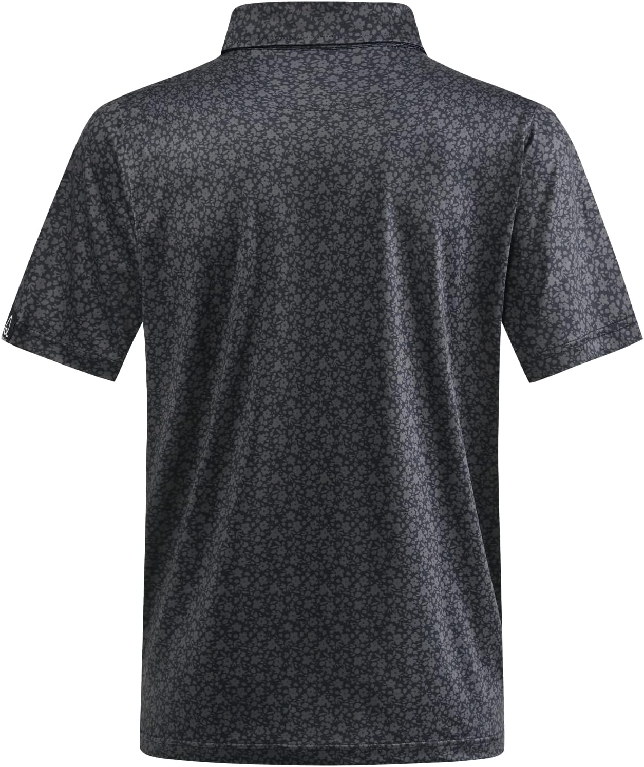 DEOLAX Mens Polo Shirts Fashion Print Mens Golf Shirt Dry Fit Mens Golf Polo Short Sleeve Quick Dry Funny Golf Shirt for Men