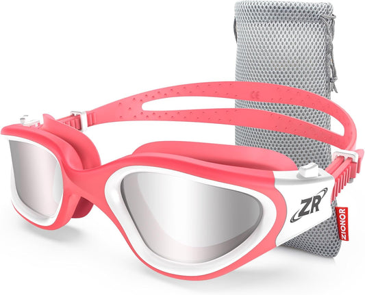 ZIONOR G1 Polarized Swimming Goggles for Unisex Adult Women Anti Fog 100% Anti UV Diving Goggles