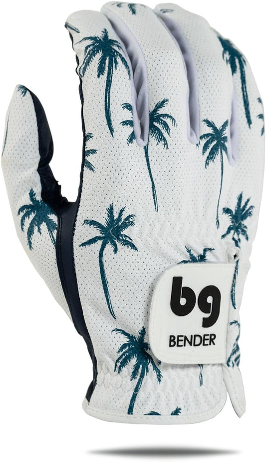 BG Bender - Mens Golf Glove, Durable Mesh Golf Gloves, Unique Golf Gloves