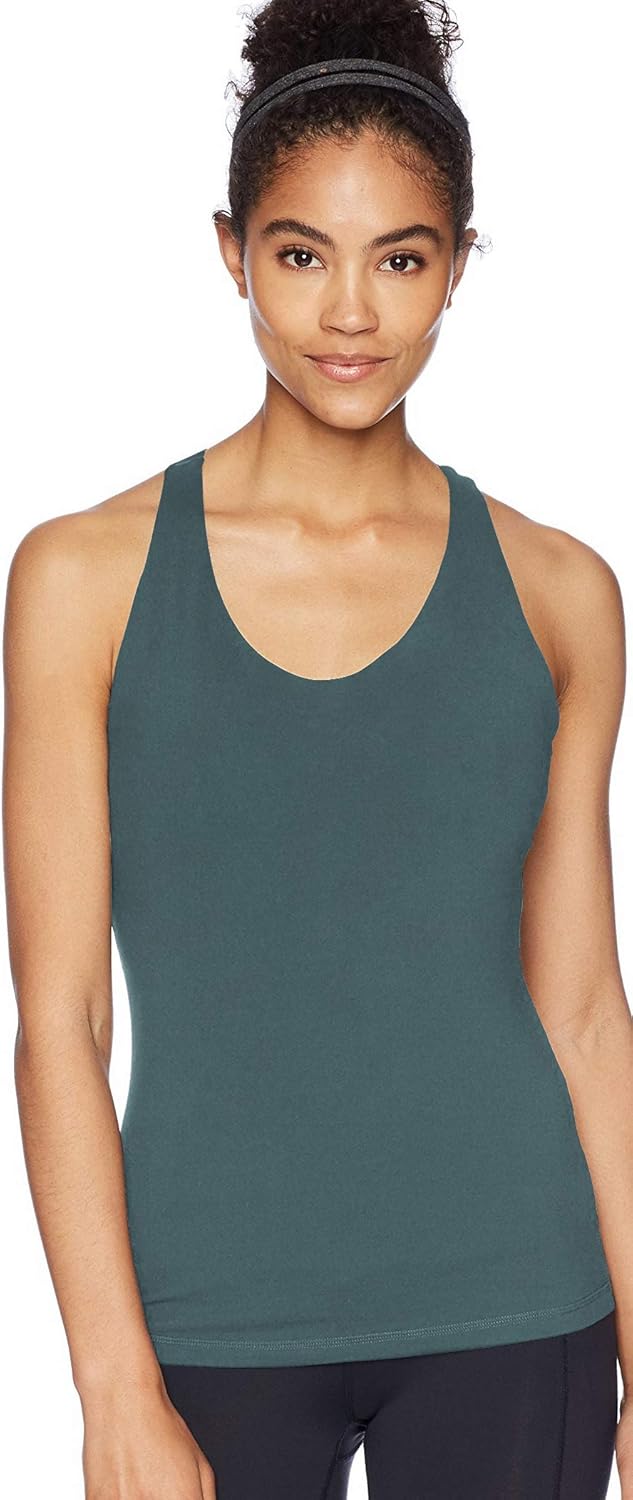 RUNNING GIRL Sports Bra for Women, Criss-Cross Back Padded Strappy Sports Bras Medium Support Yoga Bra with Removable Cups