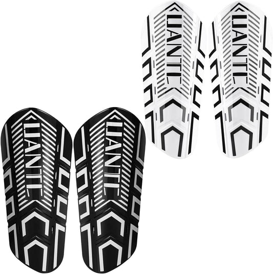 Shin Guards - Soccer Shin Guards with Cushion Protection for Kids/Adults