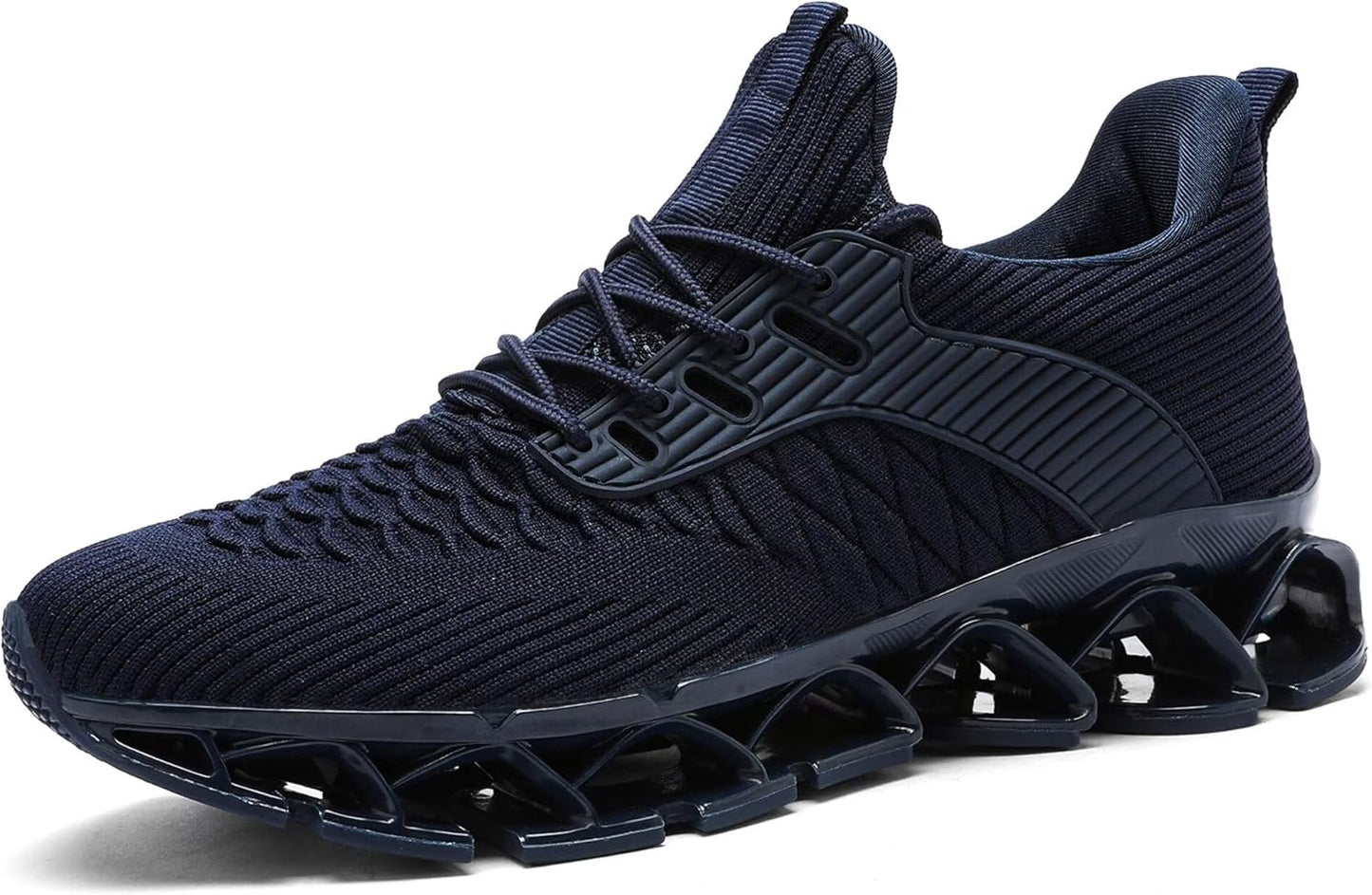 Mens Slip on Walking Running Shoes Blade Tennis Casual Fashion Sneakers Comfort Non Slip Work Sport Athletic Trainer