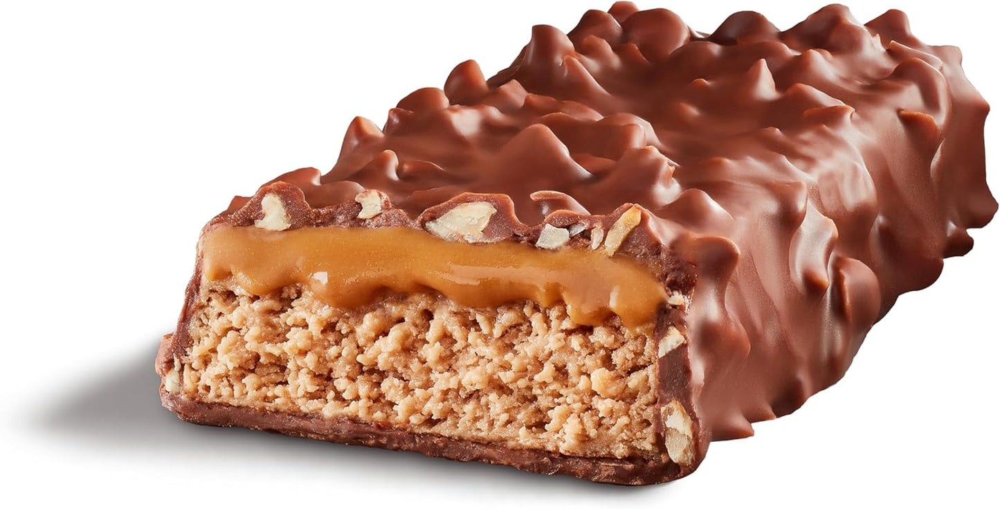 FULFIL Protein Snack Bars, Chocolate Hazelnut Flavored, Gluten Free with 15g Protein, Pantry Staples, 12 Count