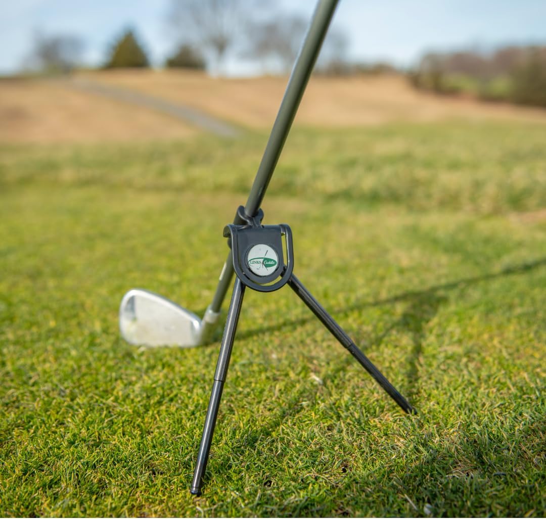 Portable Golf Club Stand – Lightweight, Easy Clip-On Golf Club Holder for Driving Range or Course - Top Golf Accessory for Golf Bags - Great for Golf Gift