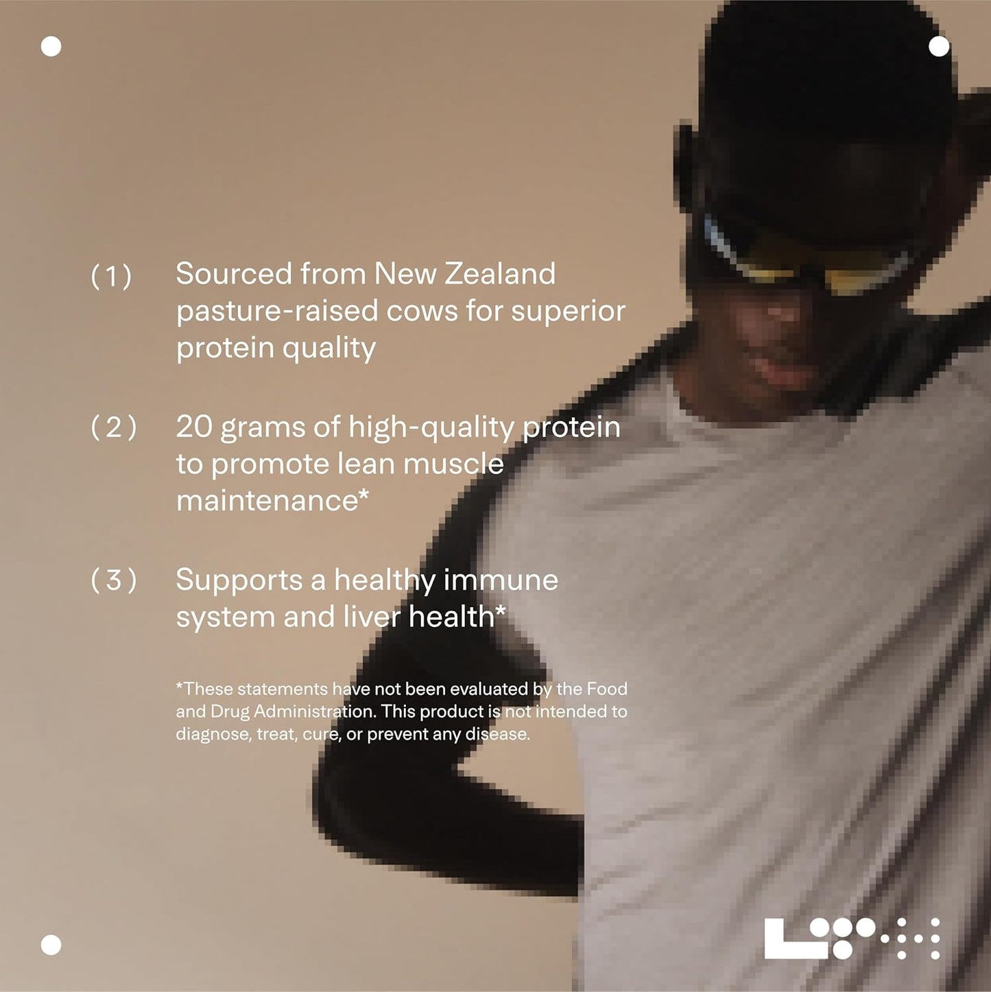 LTH Whey Protein - Trusted by Life Time Fitness Members - Grass-Fed Whey Protein Powder - with Amino Acids - Aids Lean Muscle & Recovery - Supports Immune & Liver Health - Vanilla, 30 Servings