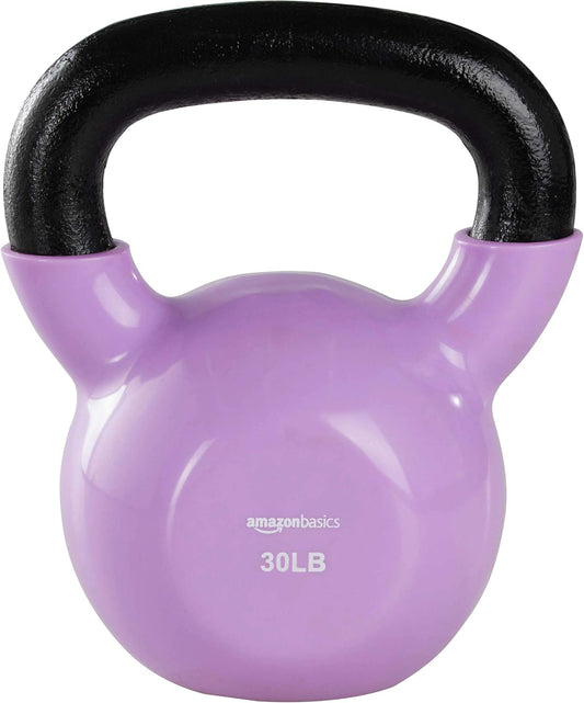 Amazon Basics Vinyl Kettlebell