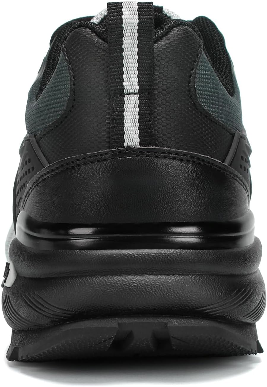 Kricely Men's Walking Shoes Breathable Lightweight Fashion Sneakers Non Slip Sport Gym Jogging Trail Running Shoes