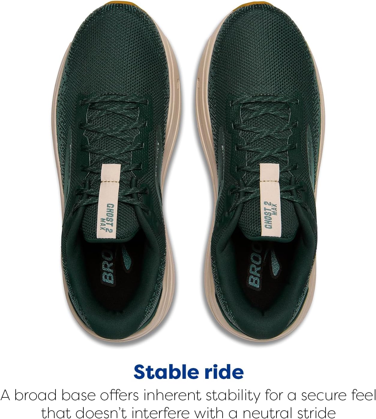 Brooks Men’s Ghost Max 2 Running and Walking Shoes