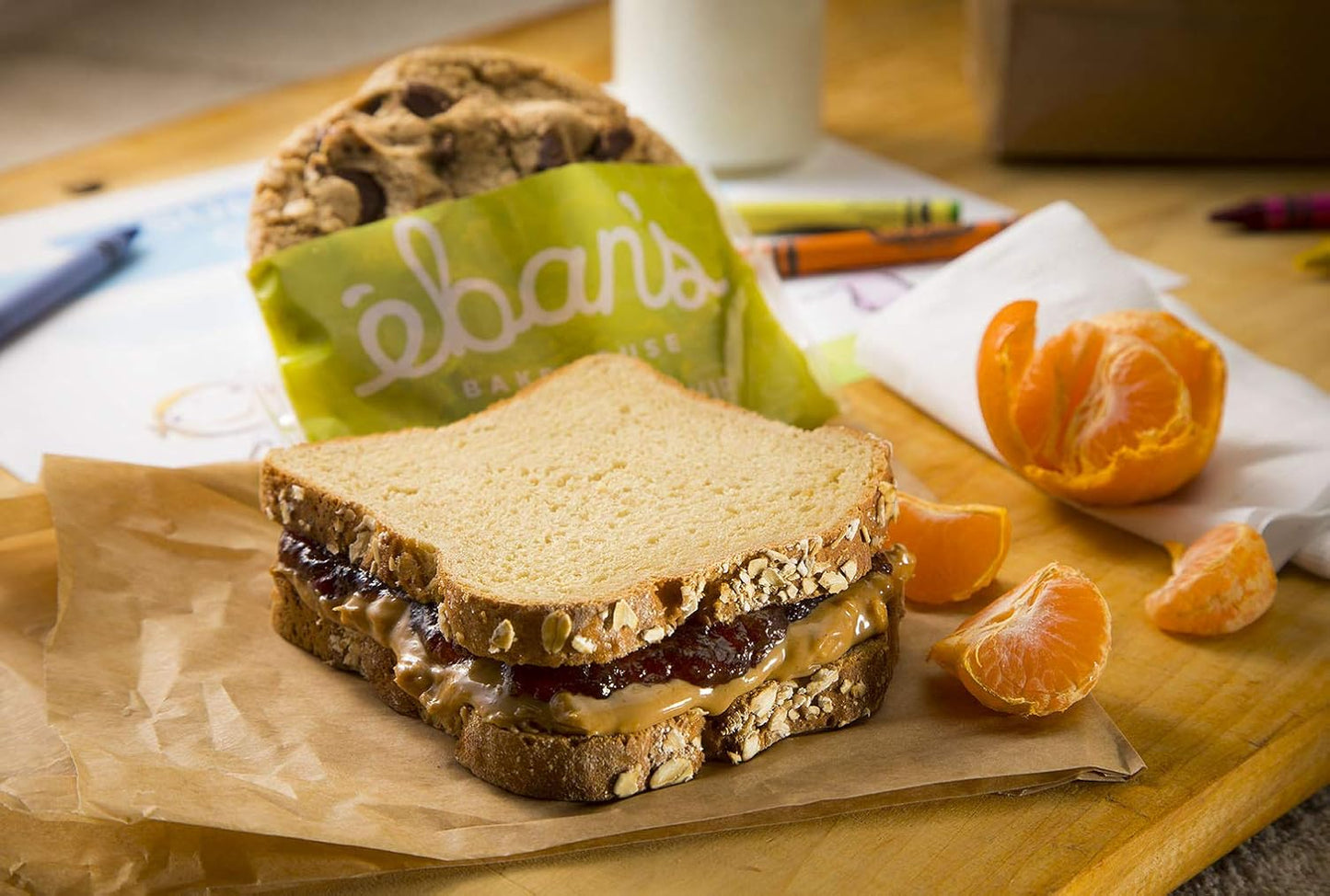 Eban’s Bakehouse Fresh Baked Gluten-Free Flaxseed Oat Bread - 4 Loaves - 100% Natural - Soy, Wheat and Dairy Free, Preservative Free, Non-GMO (26oz, 737g Each)