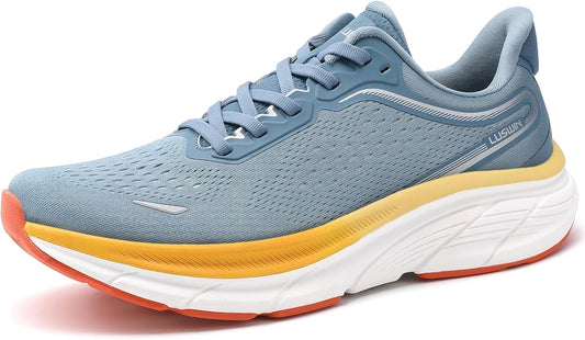 Men's Walking Shoes Lightweight Breathable Cushioning Running Shoes Athletic Tennis Workout Gym Non Slip Comfortable Fashion Sneakers