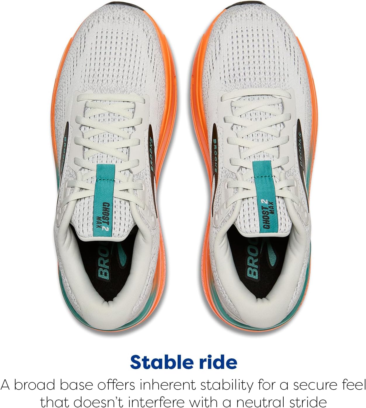 Brooks Men’s Ghost Max 2 Running and Walking Shoes