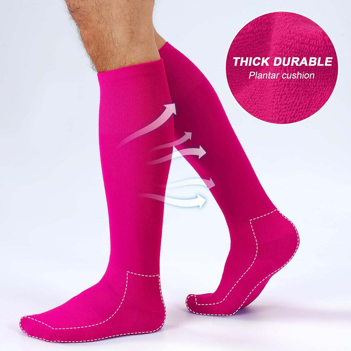 XZQTIVE Soccer Shin Guards with Shin Sleeves and Soccer Socks, Football Shin Pads Set for Kids Youth and Adult