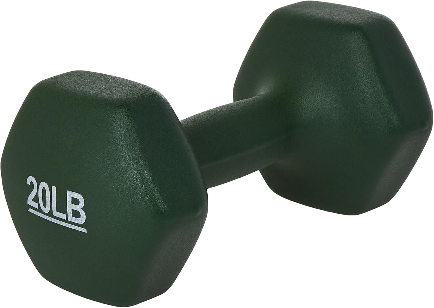 Amazon Basics Neoprene Dumbbell Hand Weights for Exercise and Muscle Toning