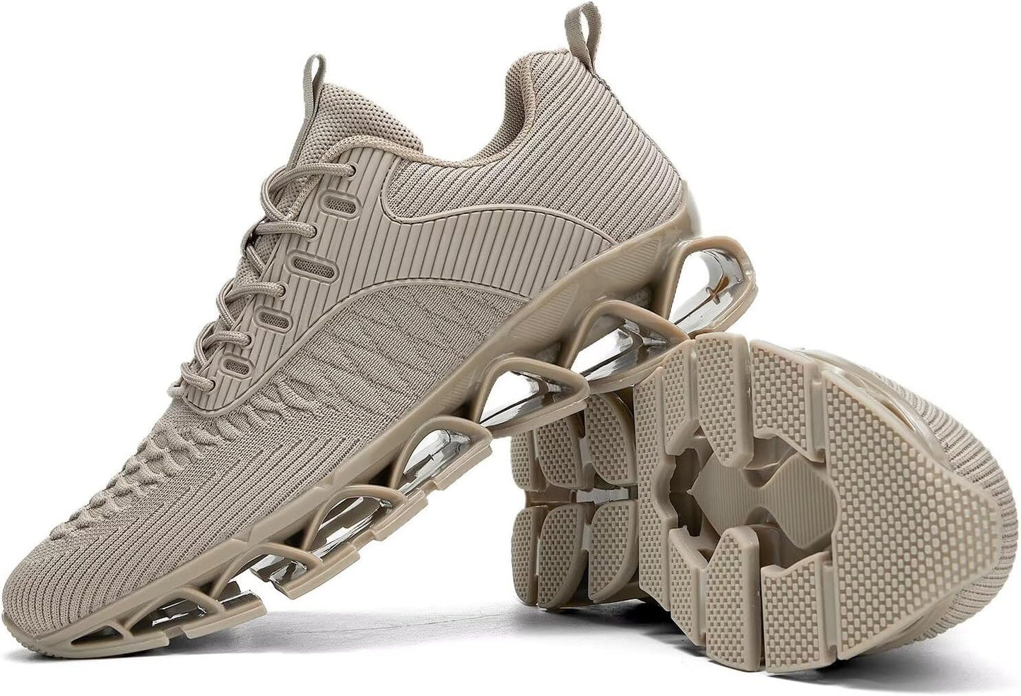 Men's Slip on Walking Running Shoes Blade Tennis Casual Fashion Sneakers Comfort Non Slip Work Sport Athletic Trainer