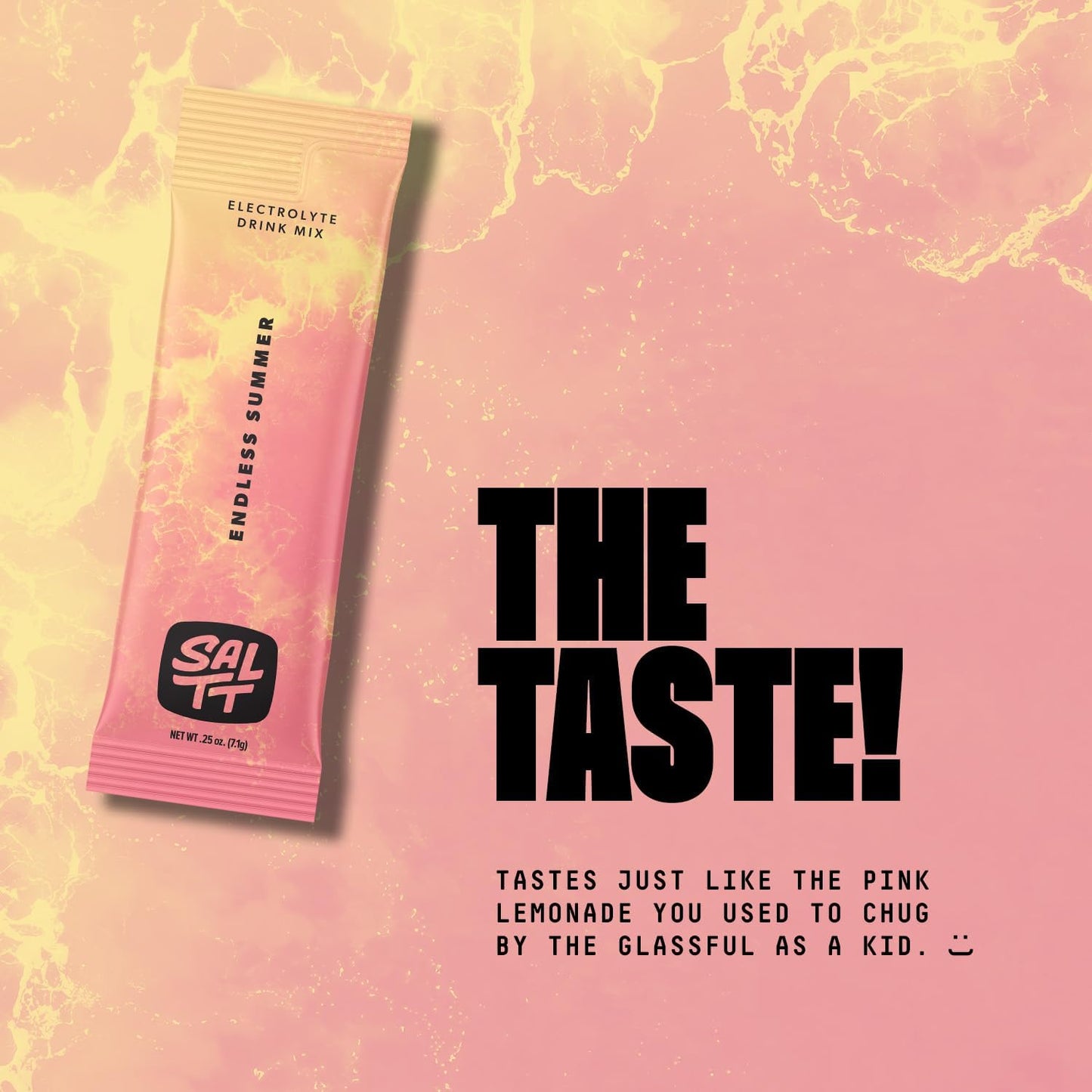 Keto Chow SALTT Electrolytes Powder Packets, Endless Summer (30 Hydration Packets) - Magnesium, Potassium, Sodium, Trace Minerals - Vegan, Sugar Free, Gluten Free - Travel Essentials - Made in USA