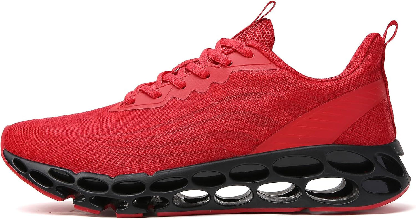 TSIODFO Men Sneakers Fashion Sport Running Athletic Tennis Walking Shoes