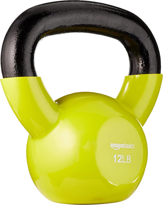 Amazon Basics Vinyl Kettlebell