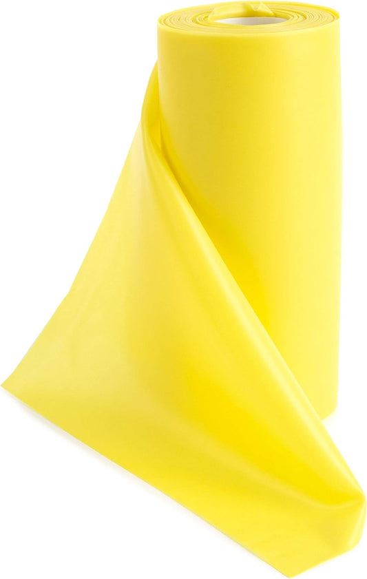 Resistance Band for Working Out - 8,16,24 Yard Resistance Bands Bulk Rolls - 10 Strengths in Light Medium and Heavy Exercise Bands - Latex Free Workout Bands Including iPhone App and e-Book