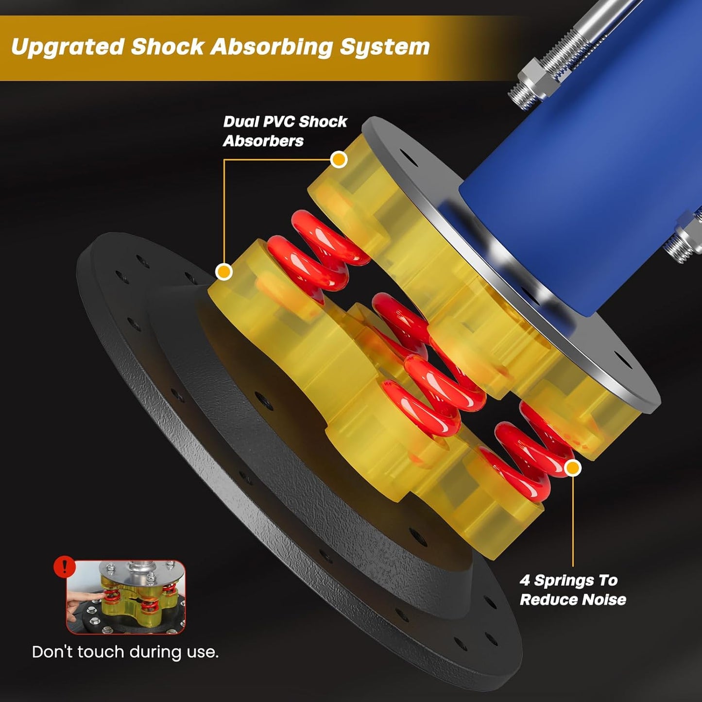 Dripex Freestanding Punching Bag, Heavy Boxing Bag with Stand for Adult Youth - Men Standing Boxing Punch Bag for Home Gym Workout