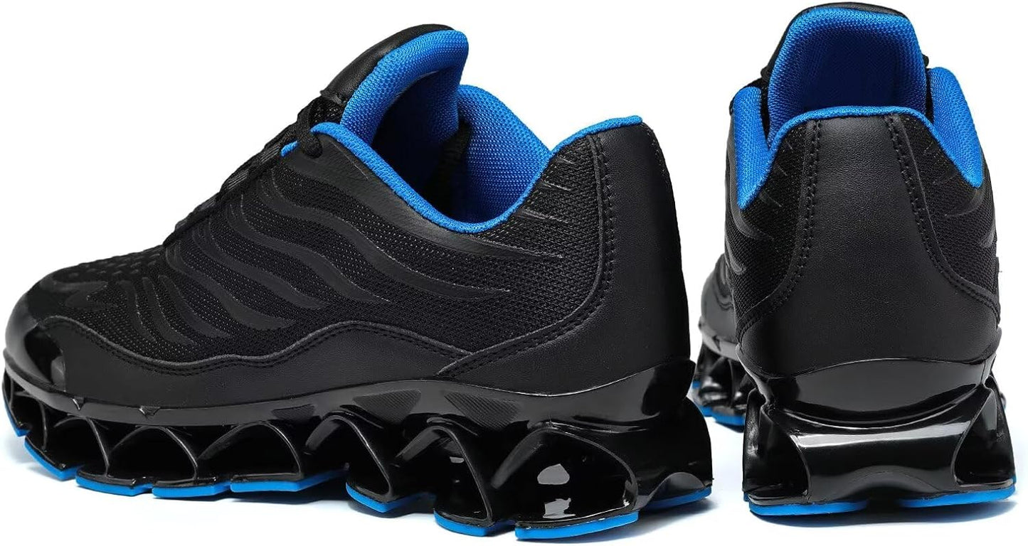 Mens Slip on Walking Running Shoes Blade Tennis Casual Fashion Sneakers Comfort Non Slip Work Sport Athletic Trainer