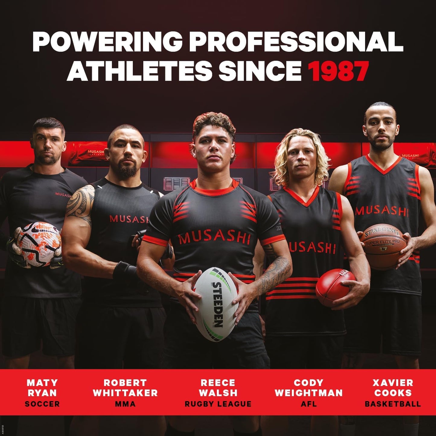 MUSASHI Protein Crisp Bar, 20g Protein, 4g Total Sugars, Chocolate Brownie, Post Workout and Snack On The Go, 12 Pack of 2.1oz (60g) Bars