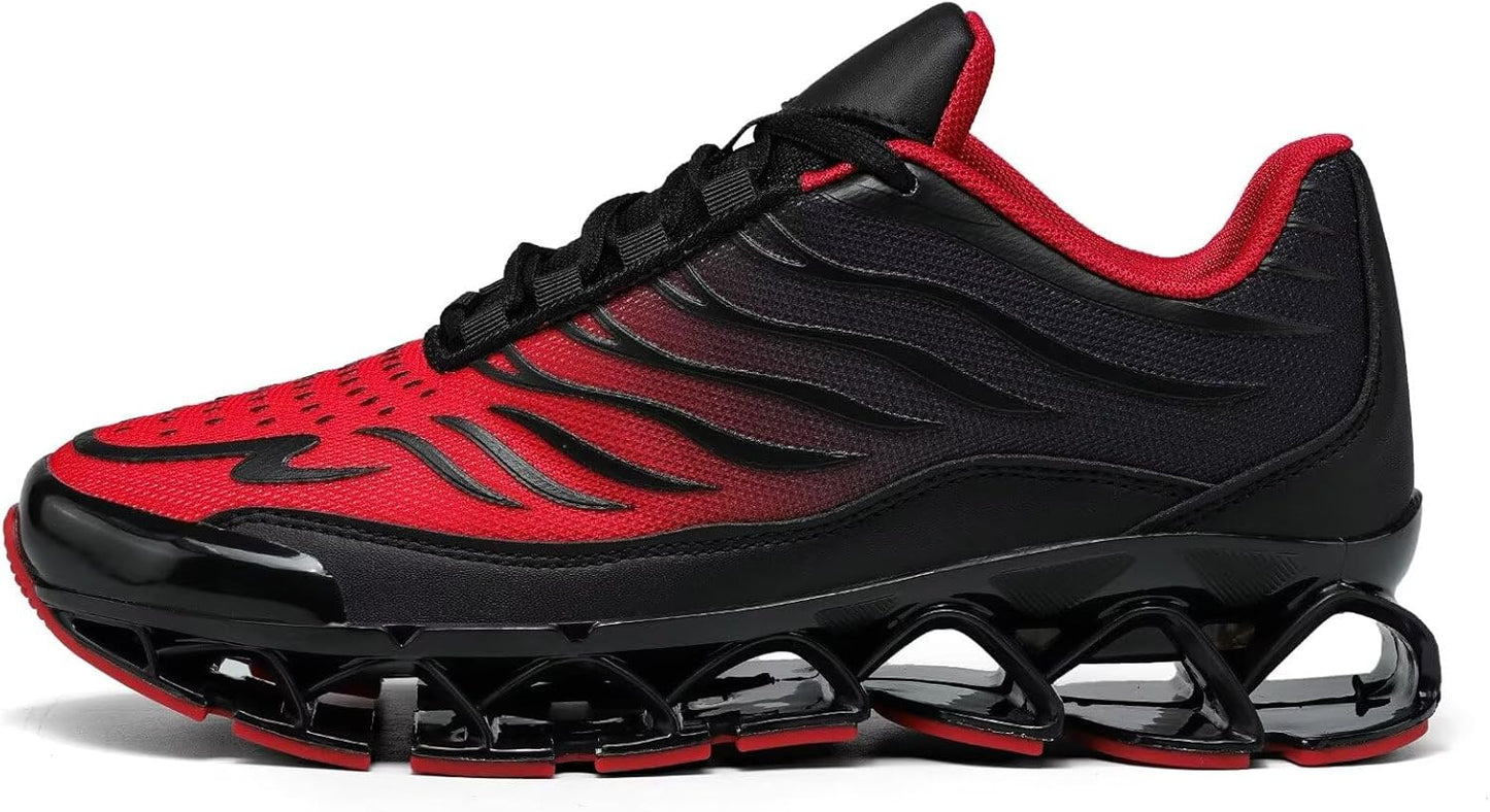 Mens Slip on Walking Running Shoes Blade Tennis Casual Fashion Sneakers Comfort Non Slip Work Sport Athletic Trainer