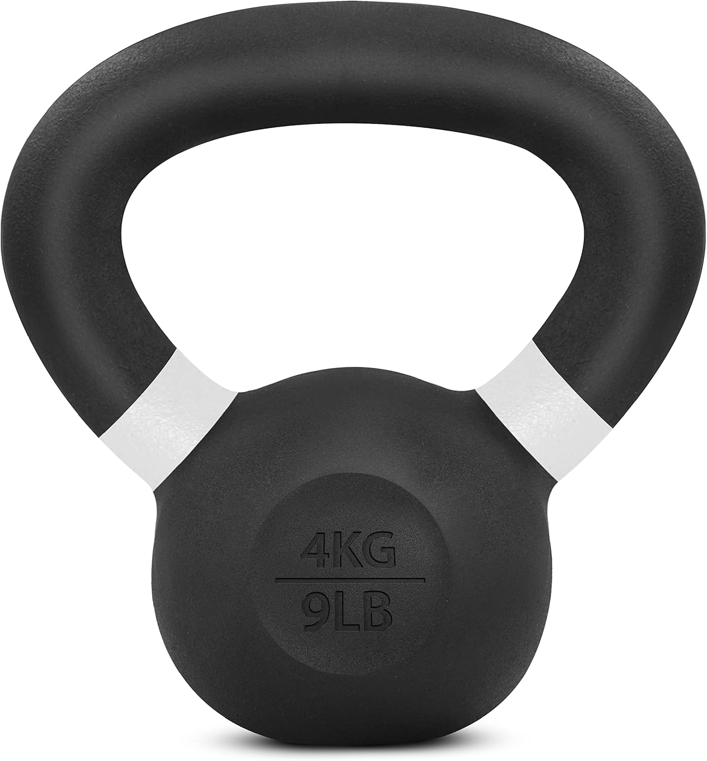 Yes4All Powder Coated Cast Iron Kettlebell Strength Training Kettlebells Weight Set for Full Body Workout, Home Gym