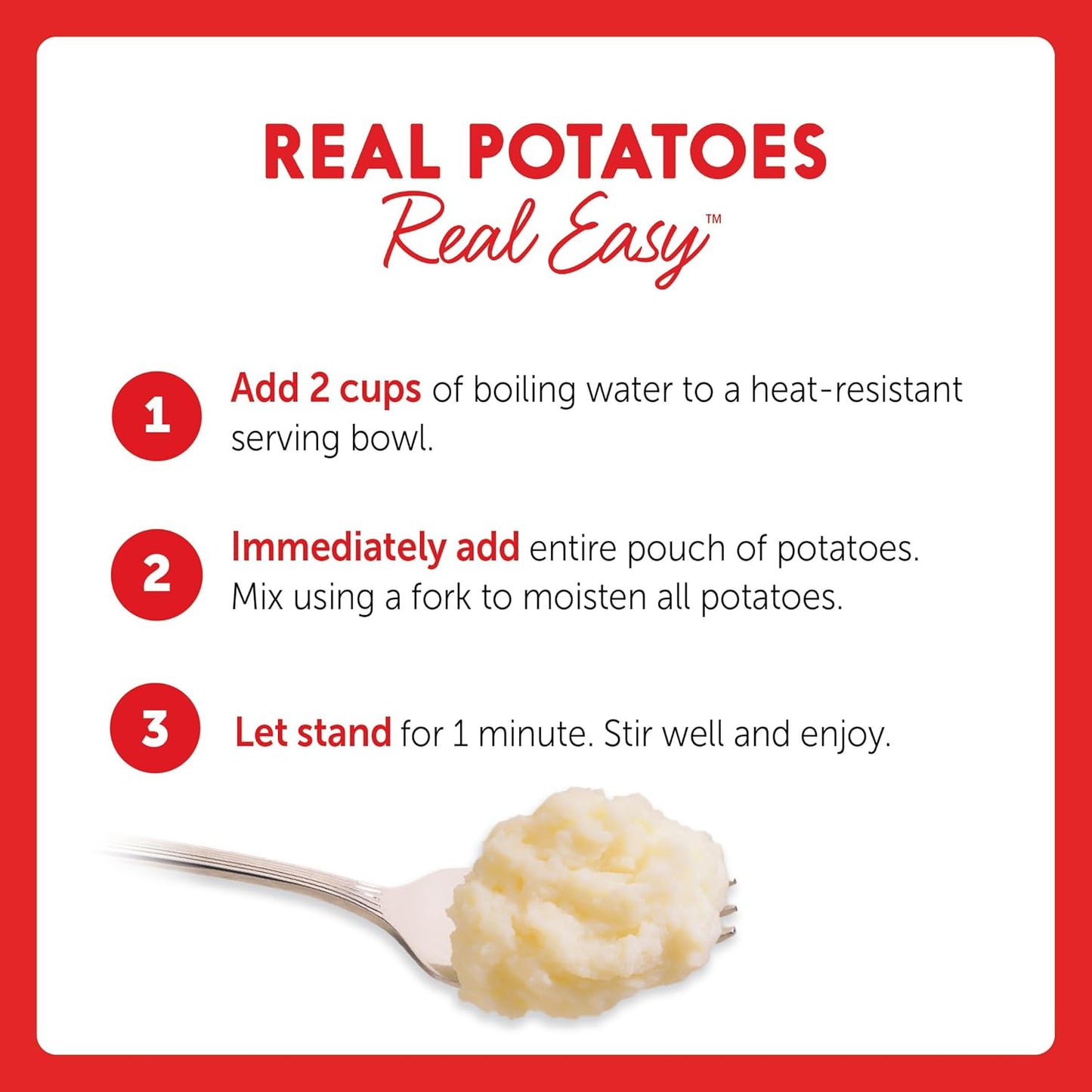 Idahoan Mashed Potatoes, Buttery Homestyle, 4 oz (Pack of 4)