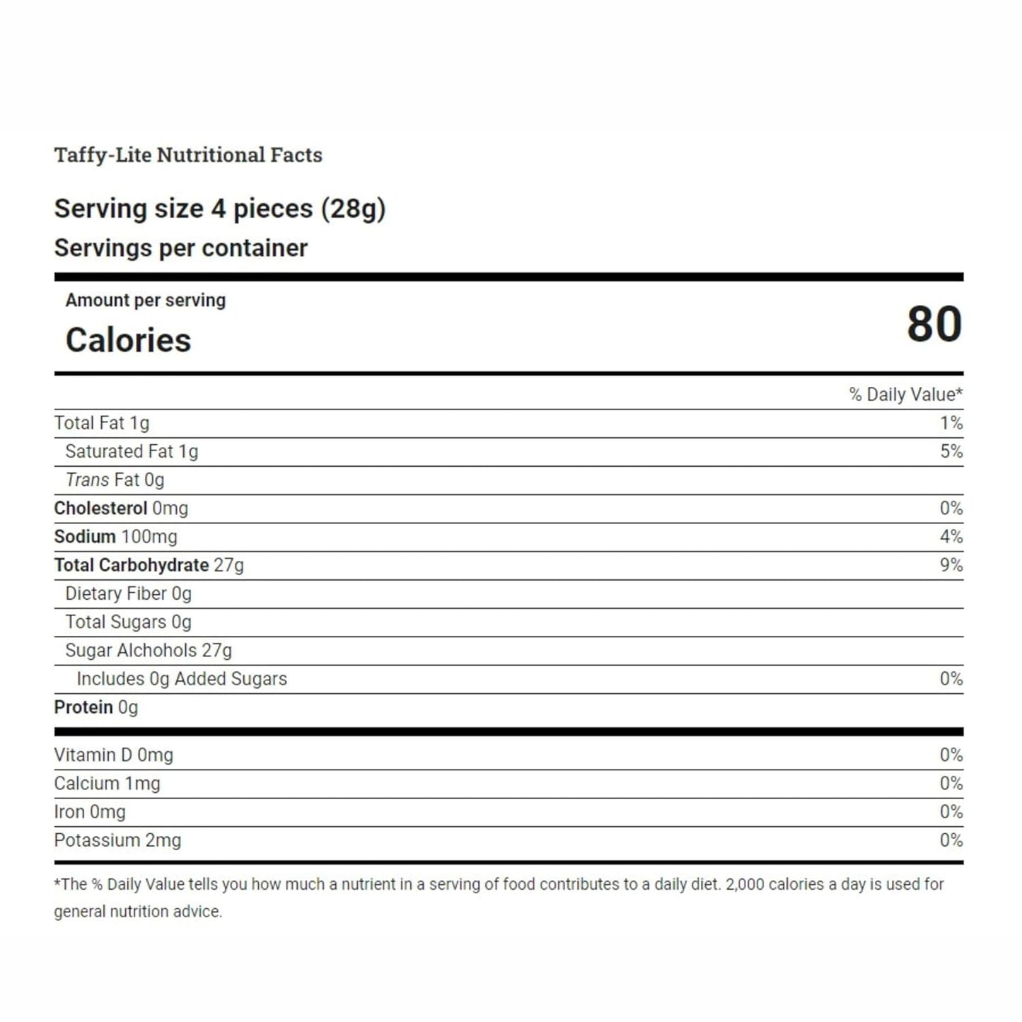 Sugar Free Banana Salt Water Taffy - 1lb (16oz) Bulk Bag Individually Wrapped Soft & Chewy Nut Free, Gluten Free,Diabetic & Keto Friendly Gourmet Candy For Taffy Lovers