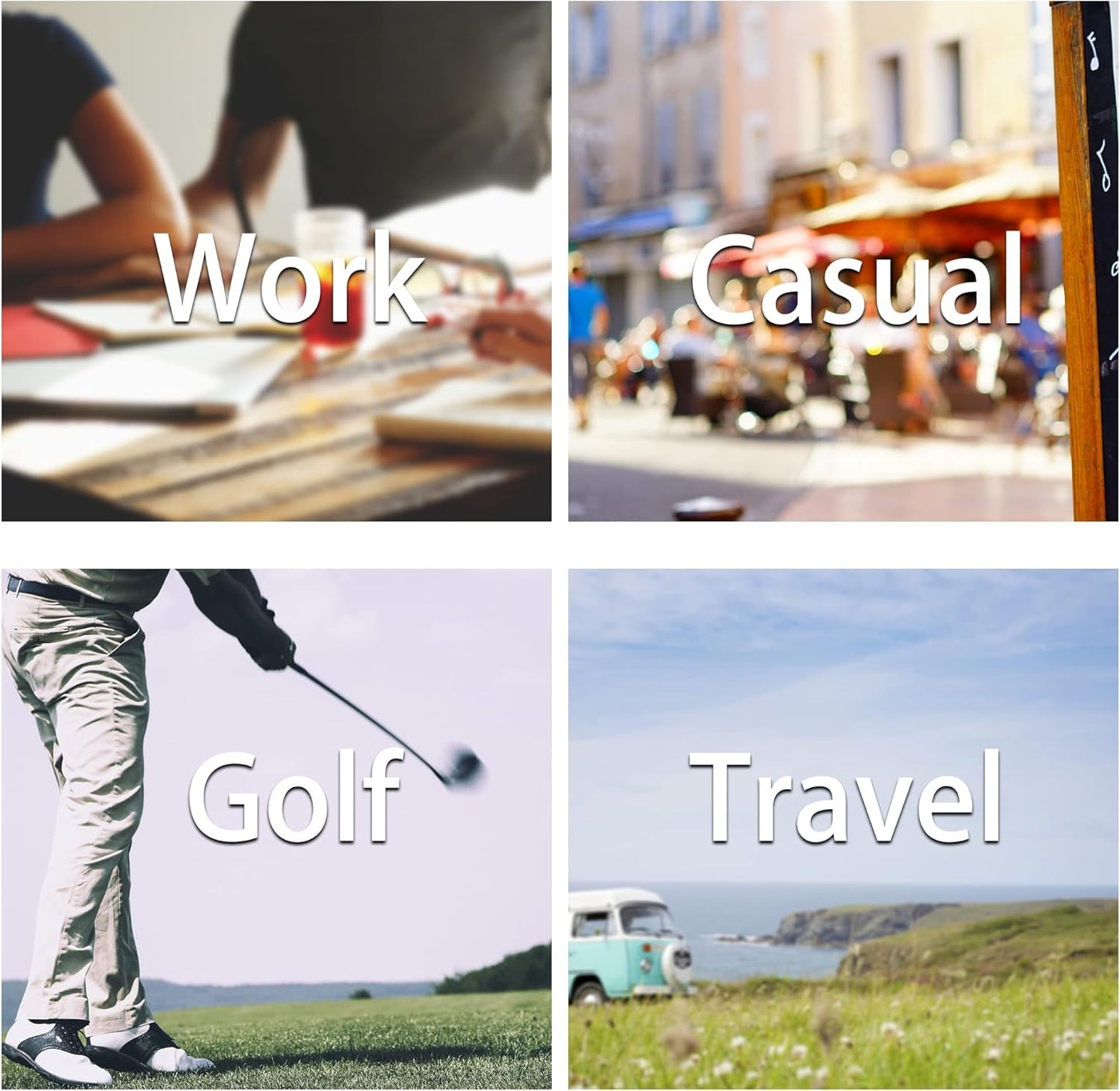 MAGCOMSEN Men's Polo Shirts 3 Buttons Casual Work T Shirts Quick Dry Short Sleeve Golf Shirt Pique Jersey Outdoor Performance