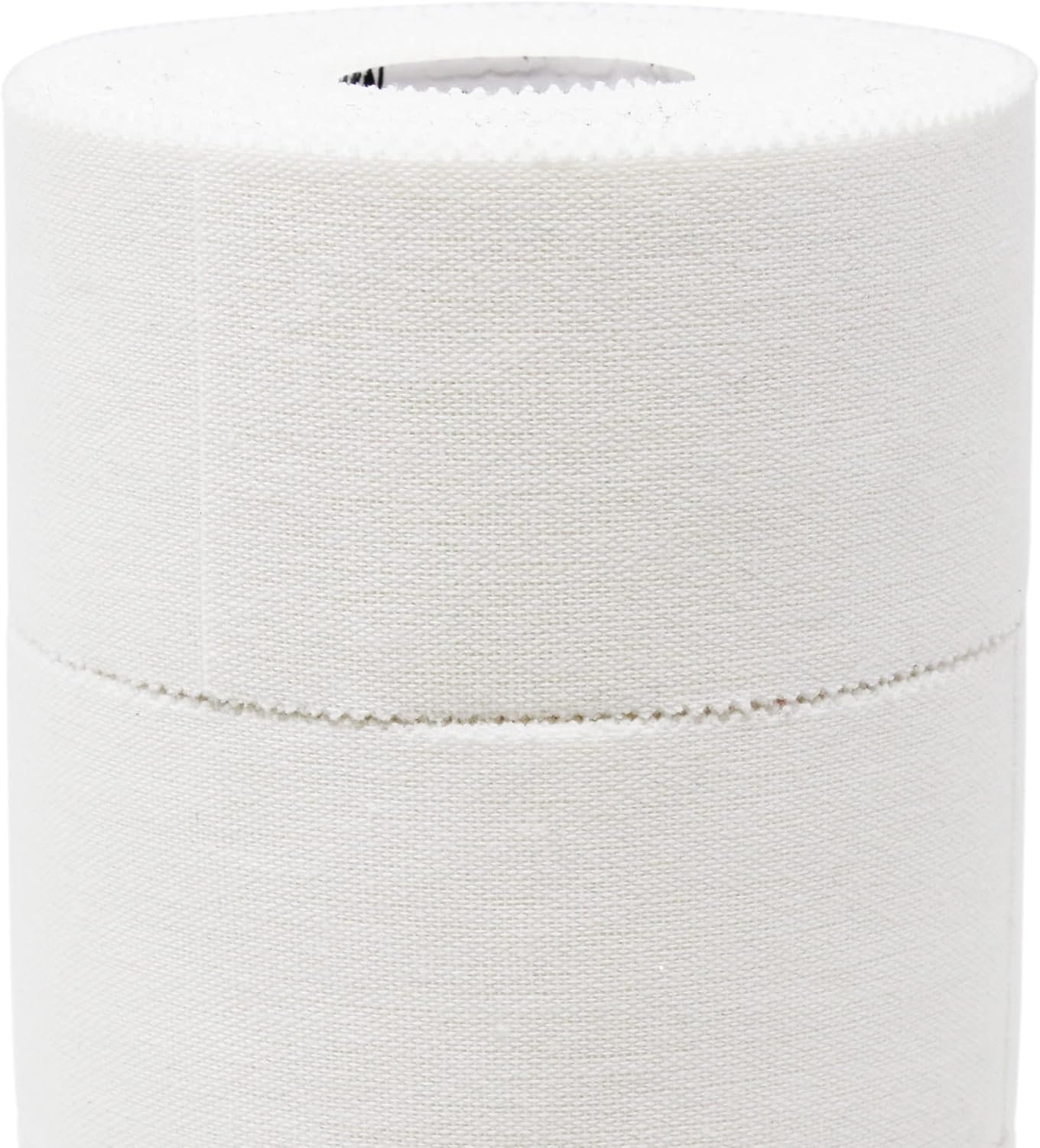 Bighorn Athletics Sports Tape | EZ-Tear White Athletic Tape for Wrist, Ankle & Foot Support | Zinc Oxide Infused & Latex-Free Adhesive, Breathable Cotton Fabric, 1.5-Inch x 45-Feet, 4 Rolls, White
