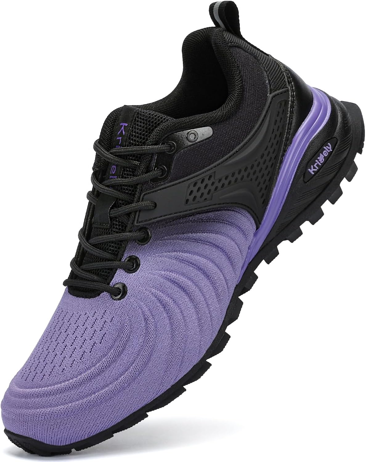 Kricely Men's Walking Shoes Breathable Lightweight Fashion Sneakers Non Slip Sport Gym Jogging Trail Running Shoes