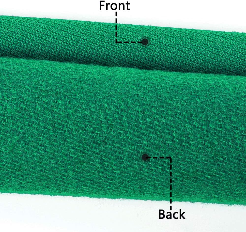 Boshen Worsted Blend Billiard Cloth Pool Table Felt Fast Speed for 7' 8' 9' Pool Table Pre Cut Bed & Rails
