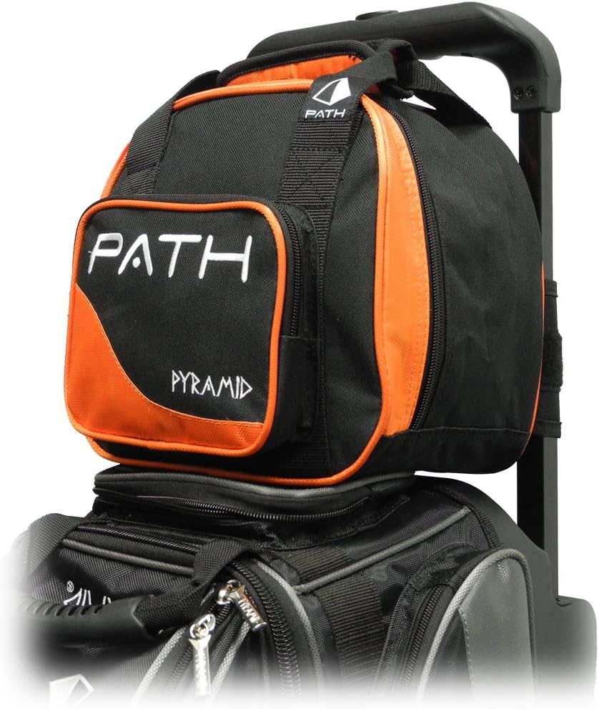 Pyramid Path Plus One Spare Tote Bowling Bag with Front Accessory Pocket - Holds One Bowling Ball and Small Accessories
