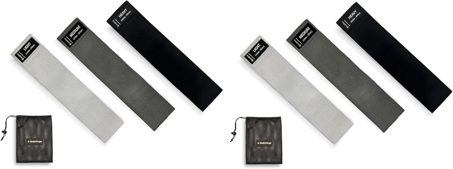 BodyForge Resistance Bands, Exercise Bands, Resistance Bands for Working Out, Work Out Bands with Handles for Men and Women Fitness, Strength Training Home Gym Equipment