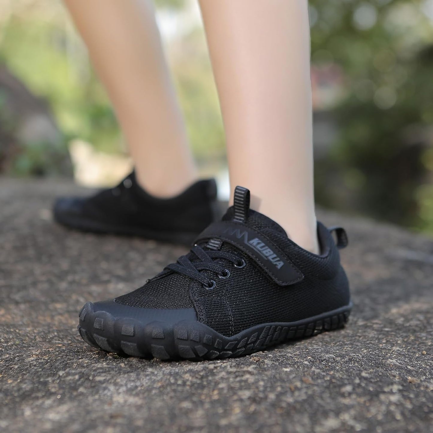 KUBUA Kids Barefoot Shoes Boys Girls Sneakers Naturally Splay Shoes Toddler Little Big Kid