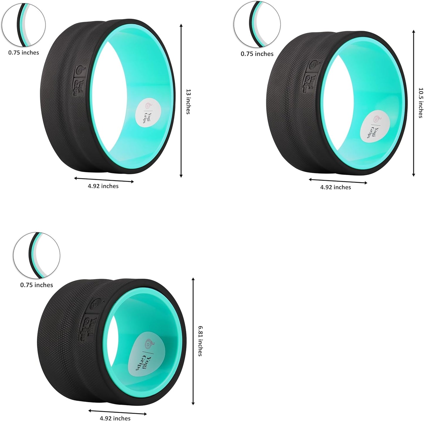 Back Stretcher Roller (Set of Three)