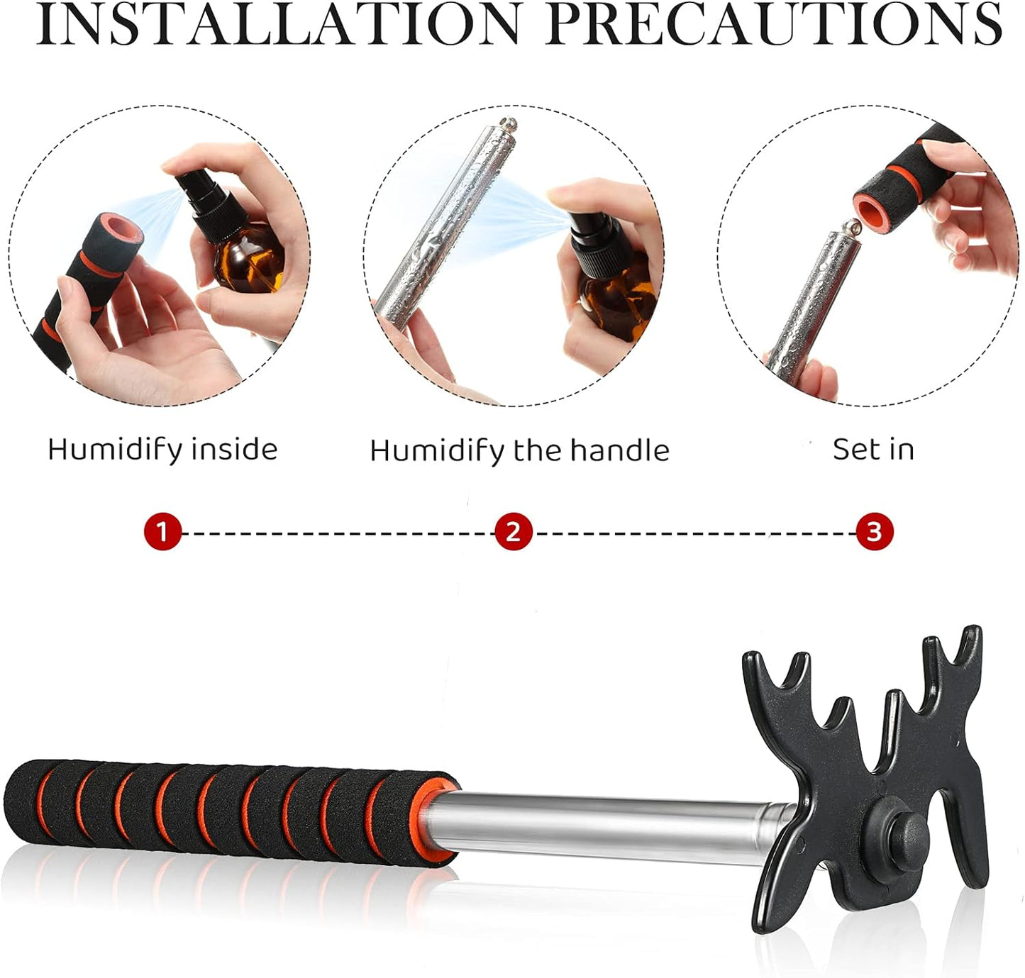 Skylety Retractable Billiard Cue Stick Bridge with Bridge Head, Snooker Set Billiard Pool Cue Accessory for Pool Table