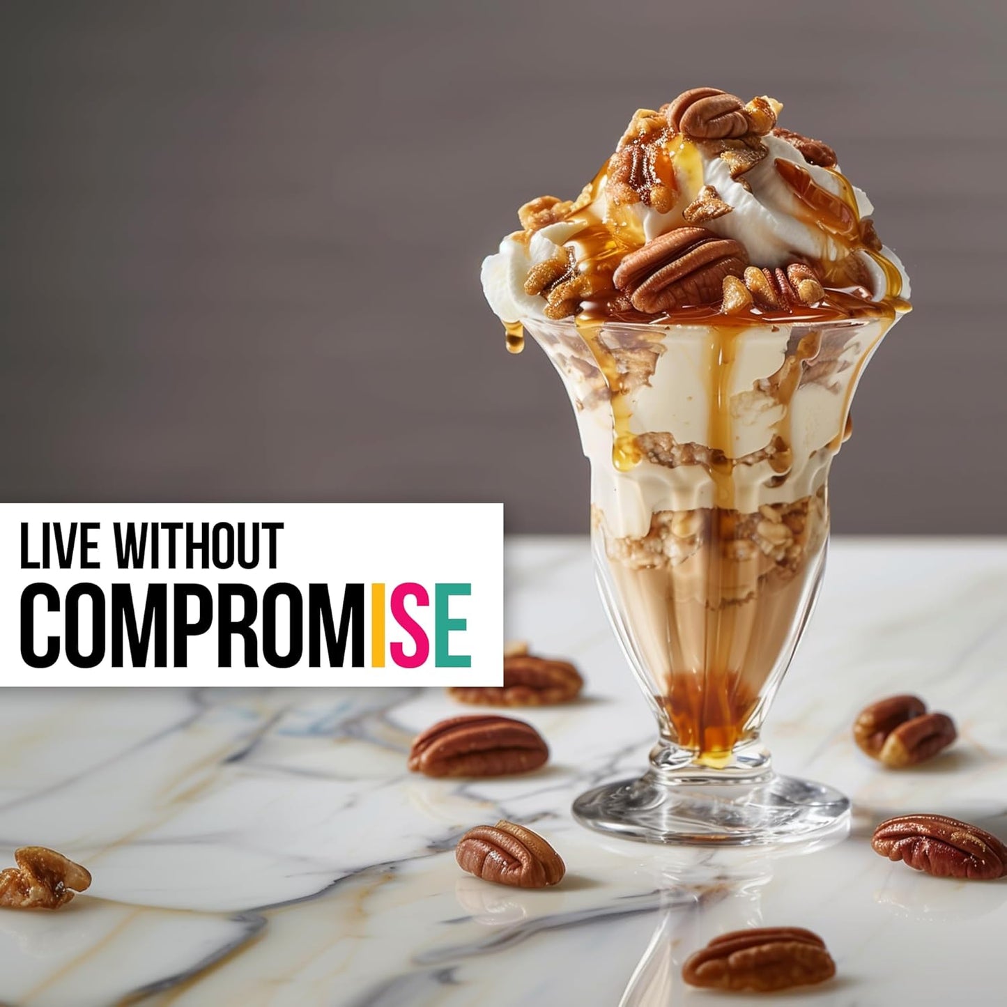 TGB Maple Pecan, Keto Nuts, No Added Sugar, Gluten Free, Healthy Low Carb Snack, 8oz Resealable Bag (Pack of 1)