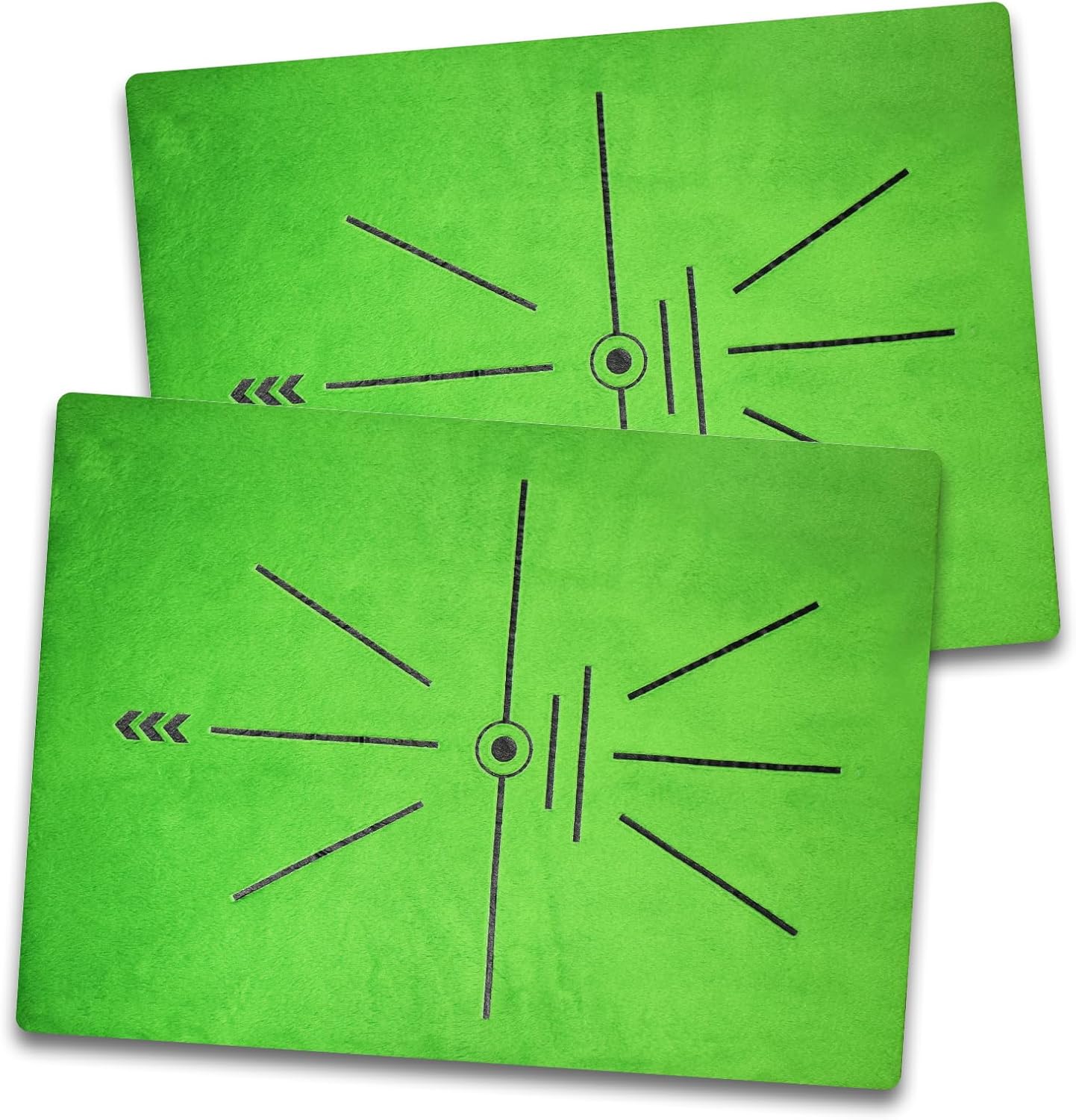 Golf Hitting Mat,Golf Training Mat for Swing Path Feedback Detection Batting, Extra Replaceable Golf Practice Mat 16"x12", Golf Gifts for Men Women for Home Indoor Outdoor