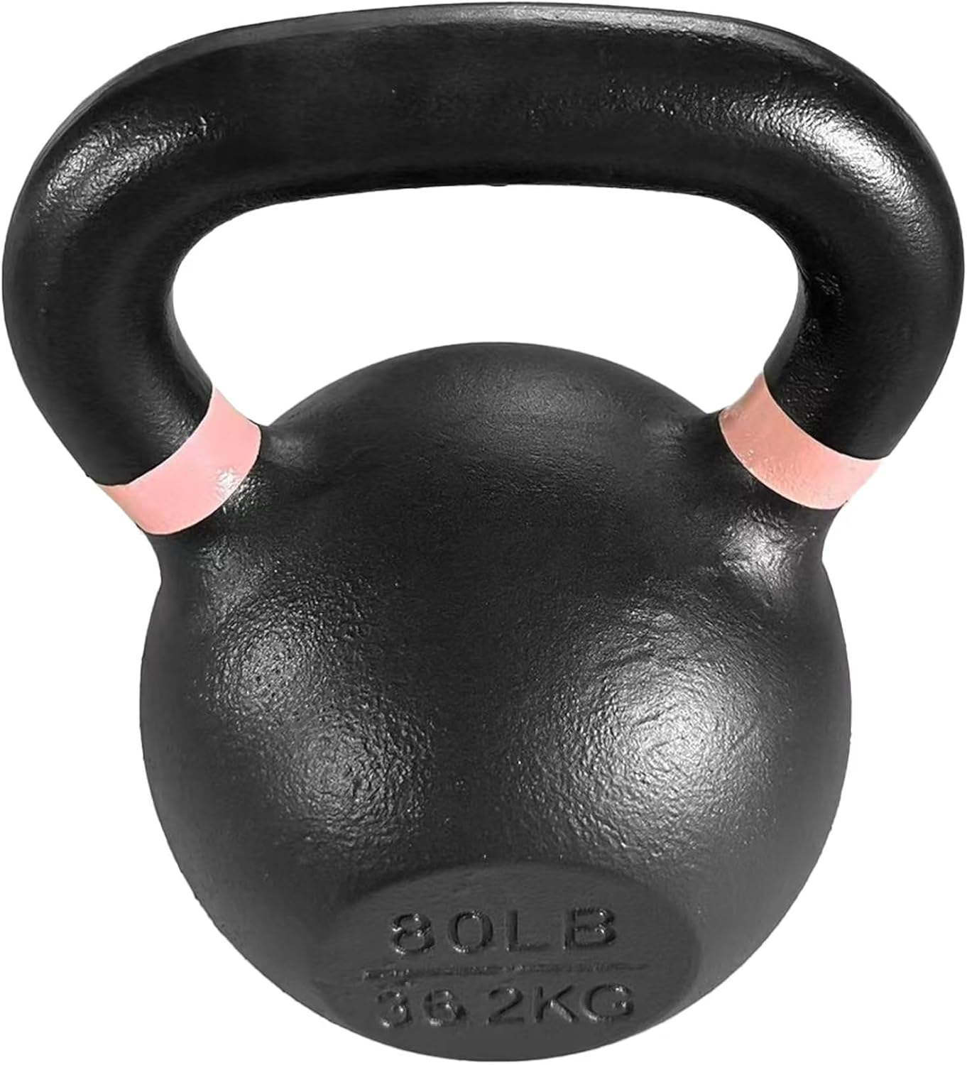Cast Iron Kettlebell Weights for Home Gym, Heavy Duty Strength Training, Workout Equipment for HIIT, Functional Fitness