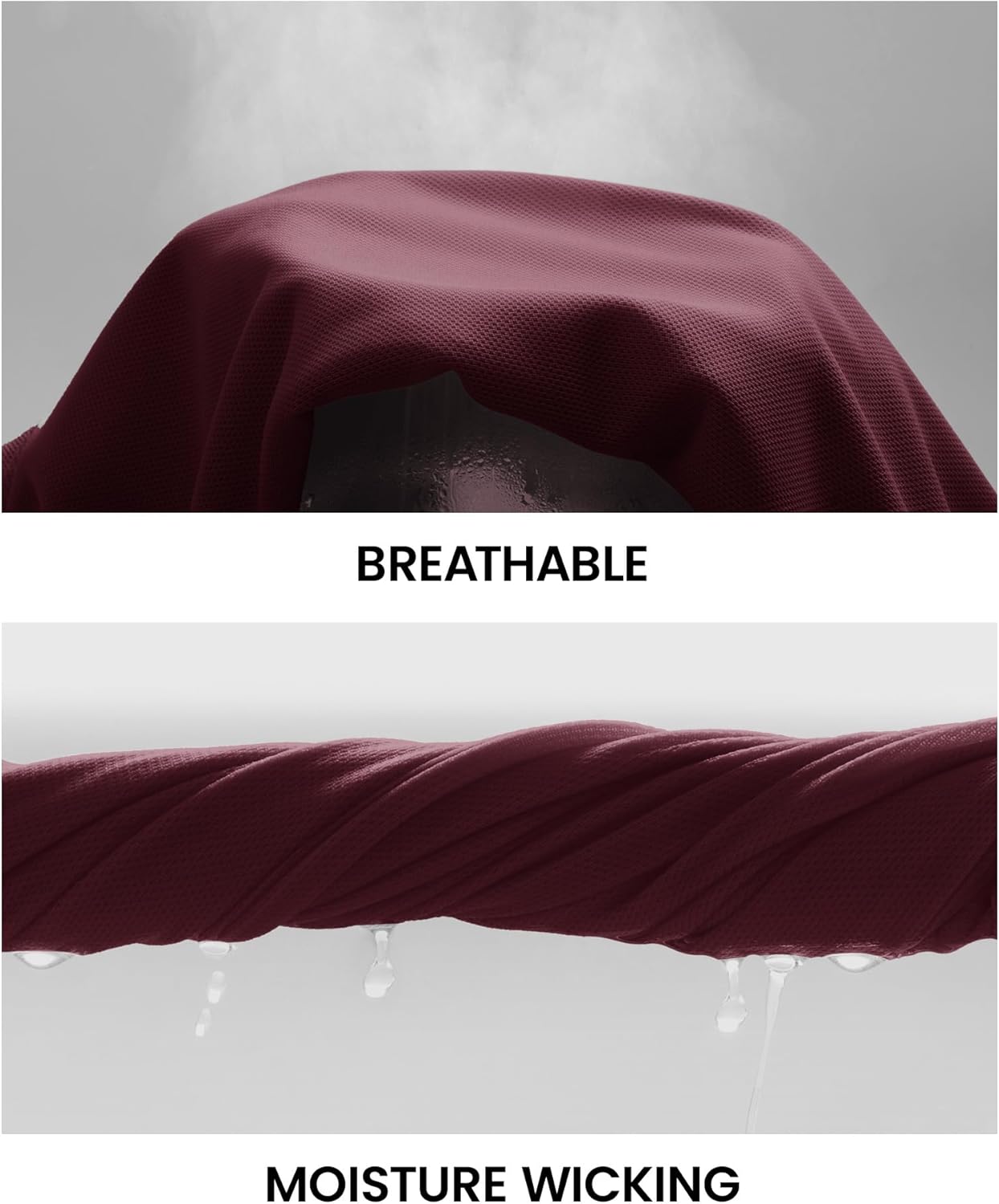 ZITY Mens 2 Pack Polo Shirts Short Sleeve Performance Sports Golf Shirt for Men Tactical Shirt