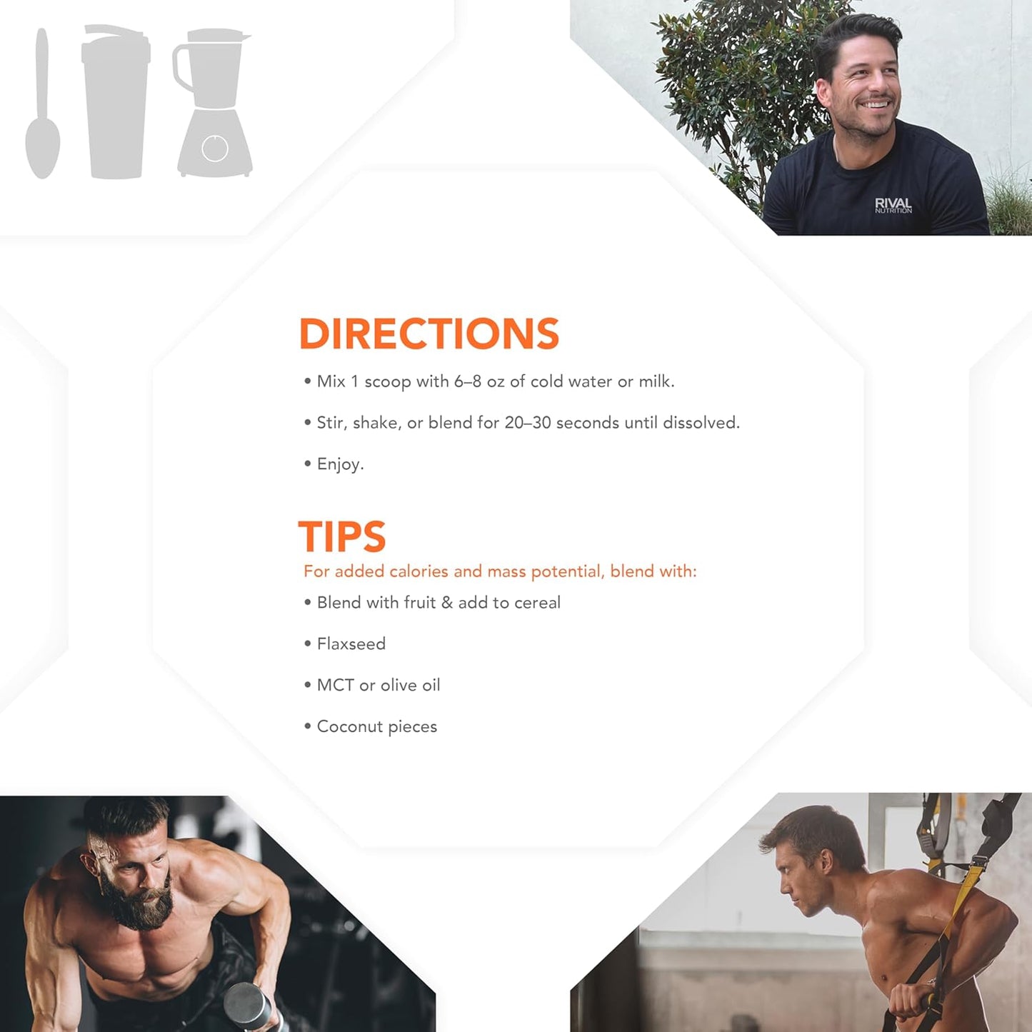 Naturally Flavored Rival Whey - Cookies and Cream - 5lb