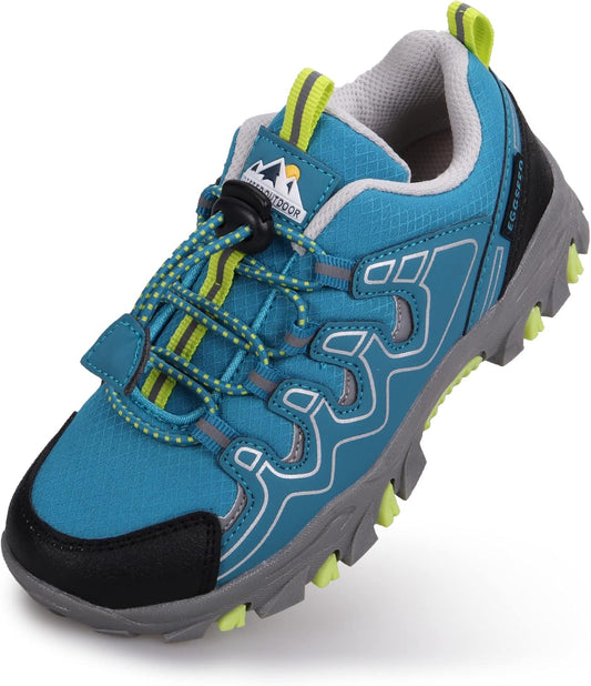 UOVO Boys Girls Kids Sneakers Hiking Running Outdoor Walking Tennis Shoes Waterproof Non Slip Fashion Sneakers(Little/Big Kids